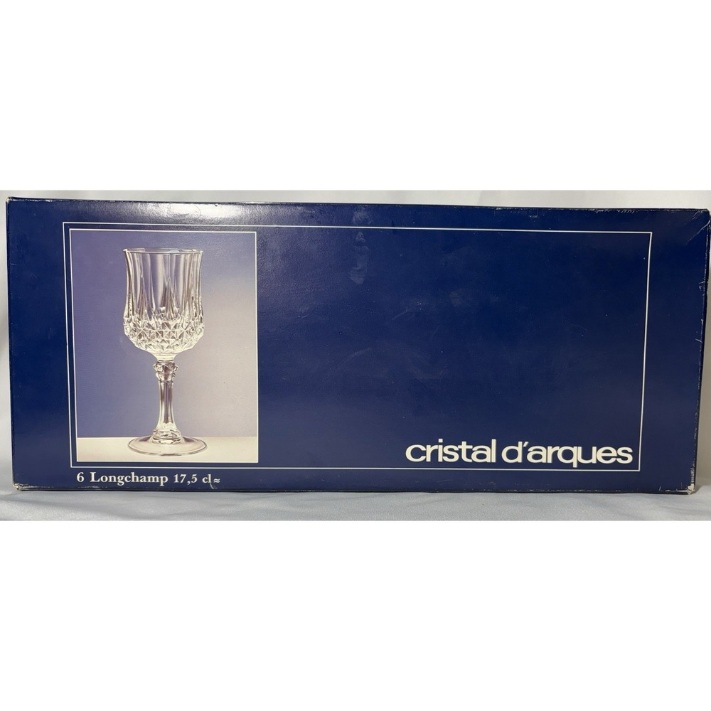 Cristal D Arques LongChamp Lead Crystal 17.5 Set Of 6